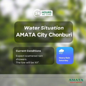 Report on Water Situation - Amata City Chonburi