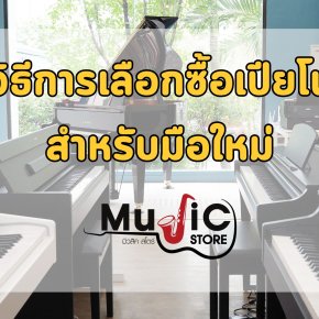 วิธีการเลือกซื้อเปียโนสำหรับมือใหม่