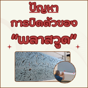 ปัญหาการบิดตัวของพลาสวูด