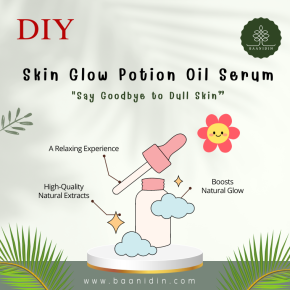 DIY Natural Skin Glow Potion Oil Serum