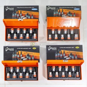ของแท้!!! ลูกบล็อกเดือยโผล่ KOCHE [แบบยกชุด] ขนาด 1/2 สั้น ยาว TORX หัวจีบ HEX หกเหลี่ยม 6 เหลี่ยม ลูกบล็อก เดือยโผล่