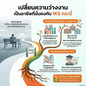 เปลี่ยนความว่างงาน เป็นงานที่มั่นคง: เรียนบริบาลที่ IKS กระบี่ จบแล้วมีงานรองรับ