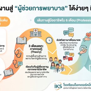 เมื่อความสุขในสายงานเดิมเริ่มลดลง... ถอดบทเรียนจุดเปลี่ยนชีวิต จาก "คนทำงานทั่วไป" สู่ "ผู้ช่วยการพยาบาล" มืออาชีพ