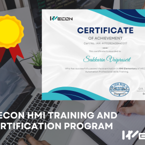 WECON HMI Certificated Cover