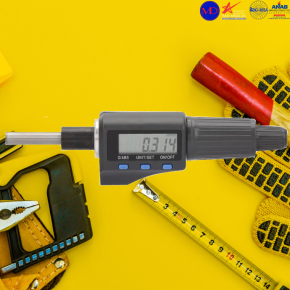 A precision measuring tool that is essential for calibration work.