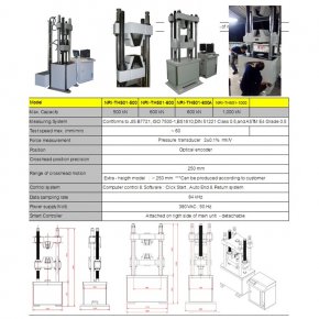 Universal Testing Systems for Medium-force.