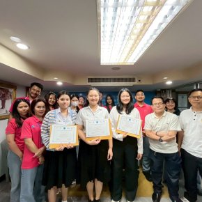 ขอแสดงความยินดีกับน้องนักศึกษาฝึกประสบการณ์