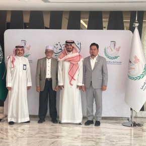 คณะผู้แทนจากประเทศไทยเข้าเยี่ยมมูลนิธิกษัตริย์อับดุลลอฮ์เพื่อมนุษยธรรม