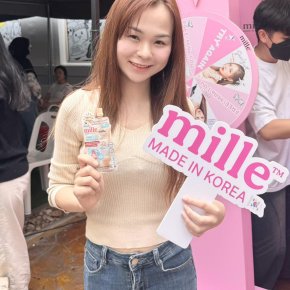 มิลเล่ออกบูธที่ SPU เพื่อให้น้องๆนักศึกษาได้ทดลองผลิตภัณฑ์