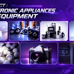 Project: Electronic Appliances and Equipments industry project 