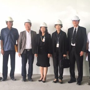 สมาร์ทบล็อค G4 อิฐมวลเบาประหยัดพลังงาน เบอร์ 5 เข้าร่วมงานพิธี First Brick ก่ออิฐก้อนแรก โดยการไฟฟ้าฝ่ายผลิตแห่งประเทศไทย หรือ กฟผ. เปิดโครงการอาคาร “EGAT Learning Center” 