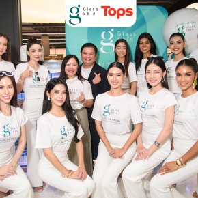 Glass Skin brings MUT 2025 beauties to unveil a universe-class beauty experience at Tops, Porto de Phuket.