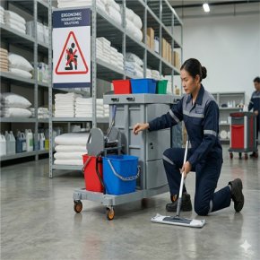 รถเข็นทำความสะอาด