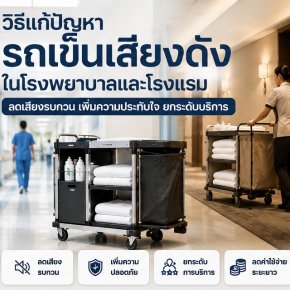แก้ปัญหารถเข็นเสียงดัง