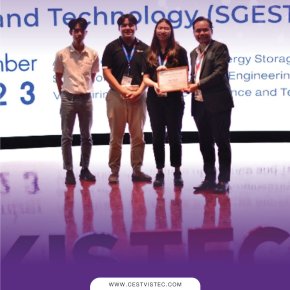 Kan Homlamai "Best Presentation Award" The 1st Sustainable and Green Electrochemical Science andTechnology (SGEST) Symposium 2023