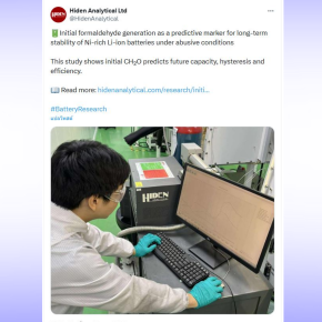  Exciting News! Our research featured by Hiden Analytical! 