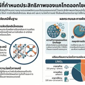 ทำไม oxide cathodes ถึงเสื่อม  และเราจะออกแบบแบตเตอรี่ให้ดีขึ้นได้อย่างไร?