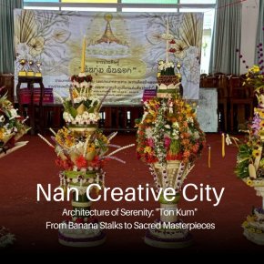 ประกวด ต้นกุ่ม ศรัทธาจากหยวกกล้วยสู่เครื่องสักการะล้ำค่า