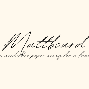 MATT BOARD SHEETS - กระดาษเม้าท์บอร์ด