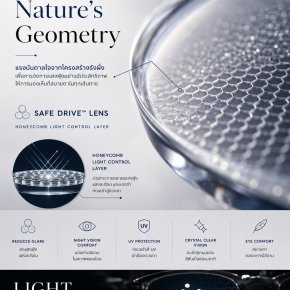 Safe Drive Lens คำตอบของการมองเห็นที่ดีกว่า อาจซ่อนอยู่ในธรรมชาติ