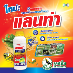 กำจัดเพลี้ยและหนอน ด้วยแลนท่า