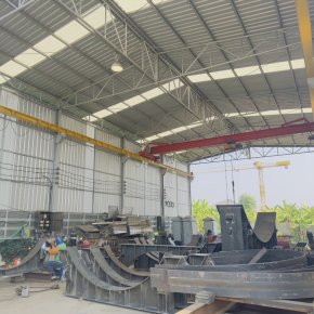 Fabrication of Steel Structure Supports and Saddles
