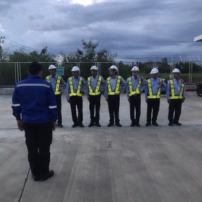ตรวจเยี่ยมหน่วยงานคลังน้ำมัน บริษัท ขนส่งน้ำมันทางท่อ TPN จังหวัดขอนแก่น