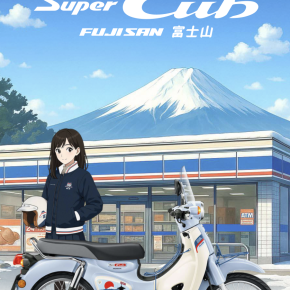 New SuperCub Limited Edition "Fujisan" ผลิตเพียง 500 คันเท่านั้น