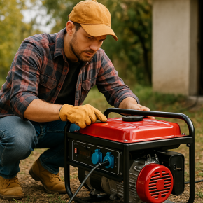 ประเภทเครื่องปั่นไฟที่ควรรู้ ก่อนเลือกใช้งานให้ตรงจุด