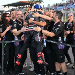 ฆอร์เก มาร์ติน ขอโฟกัสปัจจุบันหลังพา Aprilia คว้าดับเบิลโพเดียม Brazilian Grand Prix 2026