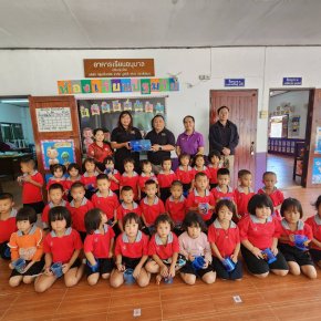  "มูลนิธิพุทธรักษา"ติดตามพัฒนาการเรียน การสอนภาษาอังกฤษโรงเรียนตชด.