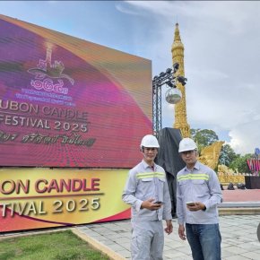 AIS เสริมเครือข่ายจัดเต็ม งานประเพณีแห่เทียนอุบลฯ-โคราชฯ 