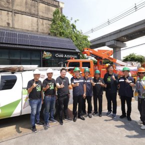 "AIS"ผนึกกำลังภาครัฐจัดระเบียบสายสื่อสาร ยกระดับเมืองน่าอยู่-มีระเบียบ-ปลอดภัย 