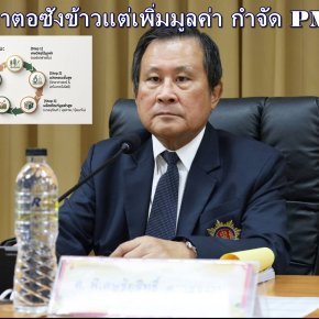 คณะวิทย์ฯมทร.สุวรรณภูมิเจ๋งนำเสนอแนวคิด ลดการเกิดฝุ่นPM 2.5จากภาคการเกษตร 