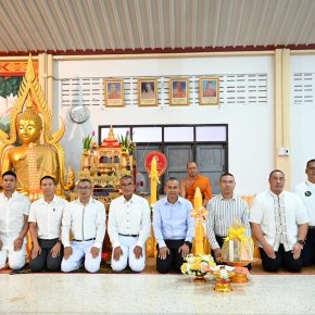 กองบิน 3 จัดพิธีถวายเทียนพรรษา เนื่องในวันอาสาฬหบูชา ประจำปี 68
