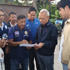 "พิพัฒน์"จับมือ"สรรเพชญ"ลงพื้นที่สงขลา รับฟังปัญหาชาวเกาะยอ 3 ปมร้อน