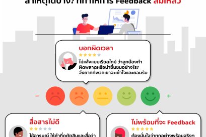 เหตุผลหรือสาเหตุของการให้ Feedback ล้มเหลว