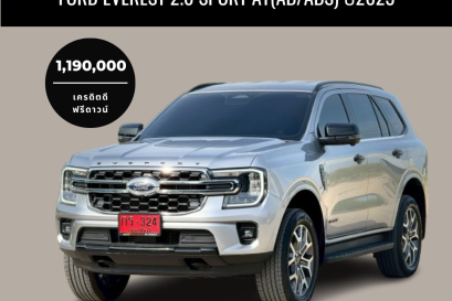 FORD EVEREST 2.0 SPORT AT(AB/ABS) ปี 2023 ราคา 1190000 บาท 