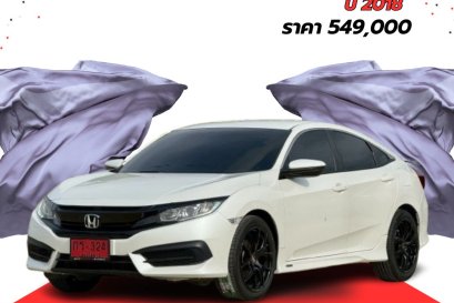 HONDA CIVIC FC E 1.8 ปี 2018 ราคา 549,000 บาท 