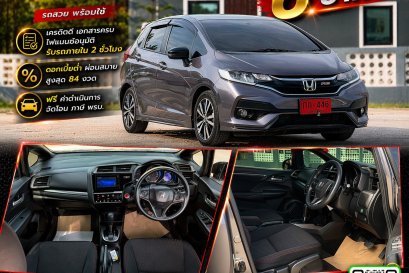 HONDA JAZZ 1.5 RS+ I-VTEC CVT HATCH AT ปี2019 ราคา539,000บาท