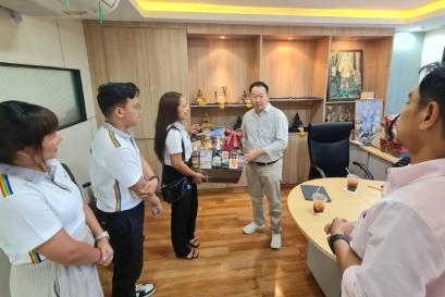 บริษัท พาราไดซ์ เอ็กซ์ ร่วมทำบุญประจำปี CP ALL พื้นที่ BW 