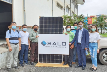 Committed to creating smiles, “Finnolar” together with “Thai Columnist, Radio and Television Presenter Club” donated “SALO®” solar panels to Ton Nam Yom community, Pong district, Phayao province