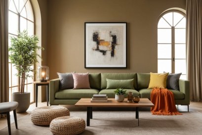 สั่งทําเฟอร์นิเจอร์ ไอเดียสี Earth Tone