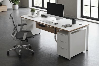  โต๊ะทํางานในออฟฟิศ