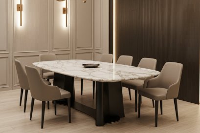 ยกระดับ โต๊ะกินข้าว 6 ที่นั่ง ให้หรูหรา