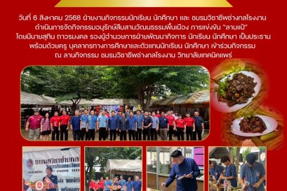 กิจกรรมการแข่งขัน "ลาบแป้"