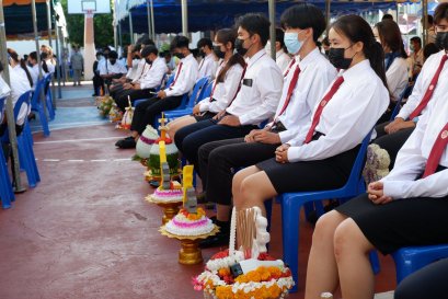 พิธีไหว้ครูช่างและครูสามัญ ประจำปีการศึกษา 2565