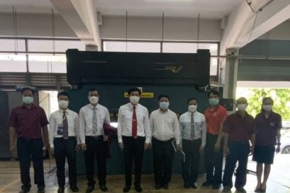 นิเทศการจัดการเรียนการสอน แผนกวิชาช่างเชื่อมโลหะ