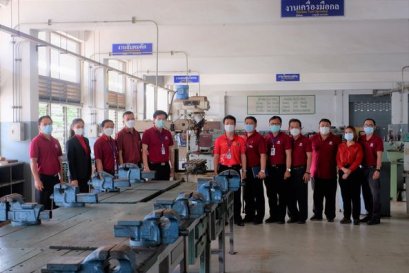 งานพัฒนาหลักสูตรการเรียนการสอน ได้ดำเนินการนิเทศการจัดการเรียนการสอน แผนกวิชาช่างเทคนิคพื้นฐาน