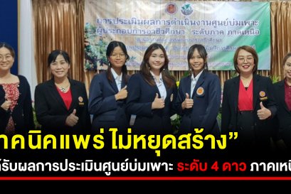 วิทยาลัยเทคนิคแพร่ ได้รับผลการประเมินศูนย์บ่มเพาะ ระดับ 4 ดาว ระดับภาคเหนือ